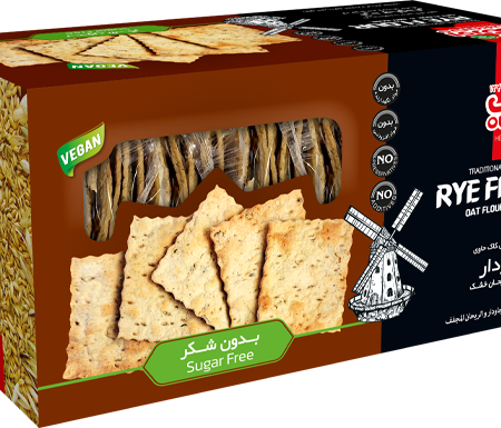 نان بیسکویت حاوی آردجودوسر و آرد چاودار۳۱۰ گرمی