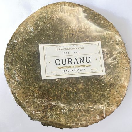 جو خشک کنجد و سبزیجات